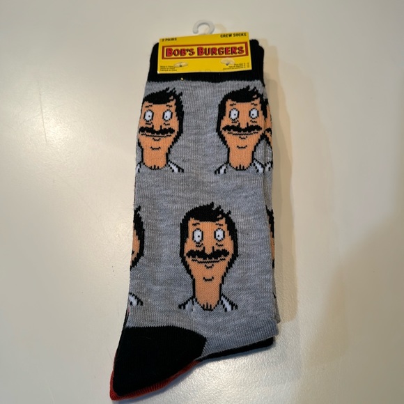 Bobs Burgers Crew Socks - Picture 1 of 5